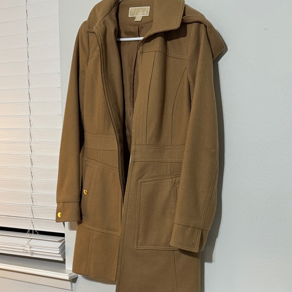 Michael Kors Tan Trench Coat